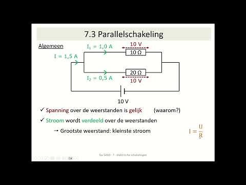 electrical circuits - series and parallel: formulas for current, voltage & substitute resistance