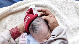 84K views · 5.9K reactions | Cutest Newborn Baby Amazing First Time Dressing by Grandma After Birth | After Birth | Facebook