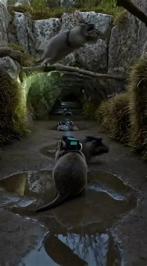 What Happens Inside an Animal Burrow? Real POV Footage #pov #wildlife #animallife #natureshorts #new