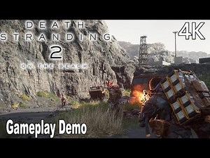 Death Stranding 2 On the Beach Gameplay Demo (No Commentary) 4K