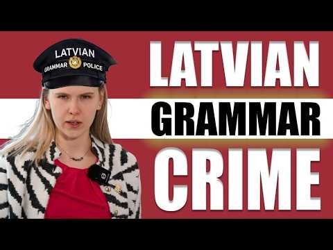 Latvian grammar mistakes natives make ALL THE TIME