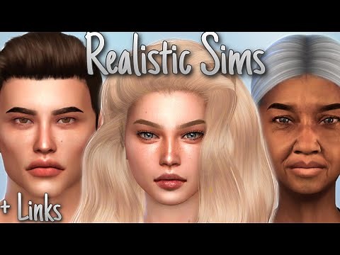 HOW TO MAKE REALISTIC SIMS + CC LINKS & SIM DOWNLOAD (all) | Sims 4 CAS