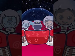 josh and blue blast off into space! #shorts - Videos For Kids
