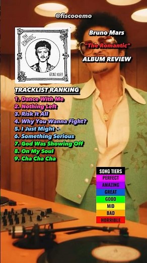 The Romantic - Bruno Mars Album Review