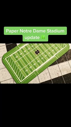 Paper Notre Dame Stadium Update