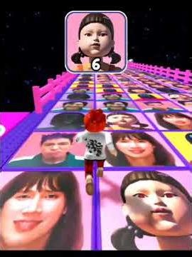 SQUID GLASS BREAK BRIDGE #roblox #shorts #robloxshorts @RBXAnkitYT