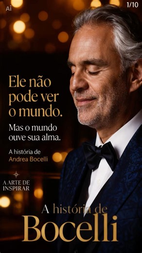 A Arte de Inspirar - A História de Andrea Bocelli