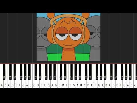 Incredibox Sprunki Pyramixed – All Characters Piano Tutorial | Easy Synthesia Version