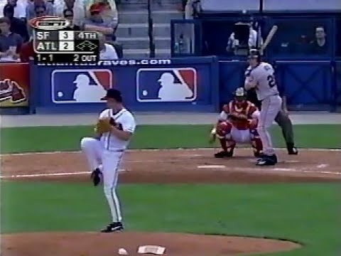 2002 NLDS Giants vs Braves Game 1 Top 4