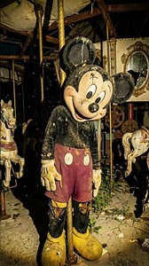 ORIGINAL MICKEY MOUSE FOUND IN THEME PARK PATROL REAL 4K FOOTAGE