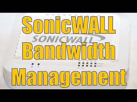 Dell SonicWALL Bandwidth Management