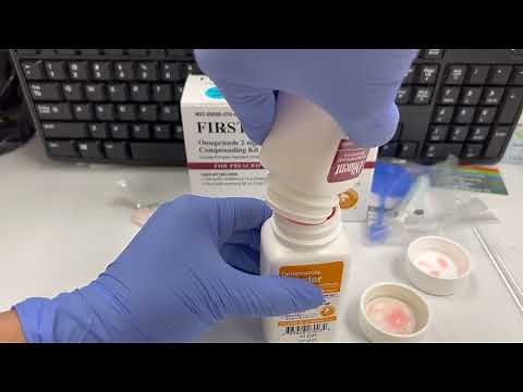 How to Prepare First Omeprazole Suspension