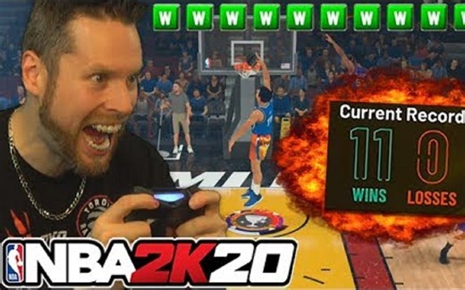 【NBA2K20】- Troydan：当你即将在MT无限赛中打出一波12-0