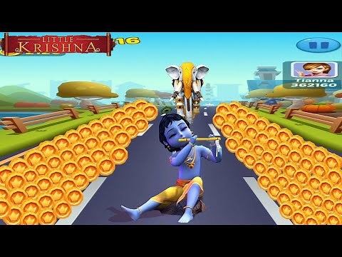 FUN GAME - Little Krishna Run Game - Lord Krishna Chasing Enemy | Android/iOS Gameplay HD