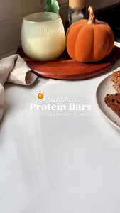 23K views · 104 reactions | These PUMPKIN PROTEIN BARS are easy to...