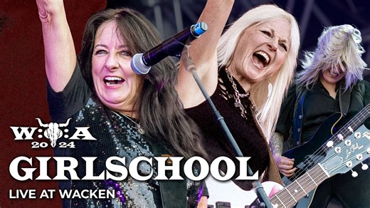 GIRLSCHOOL Live At Wacken Open Air 2024; Pro-Shot Video Released