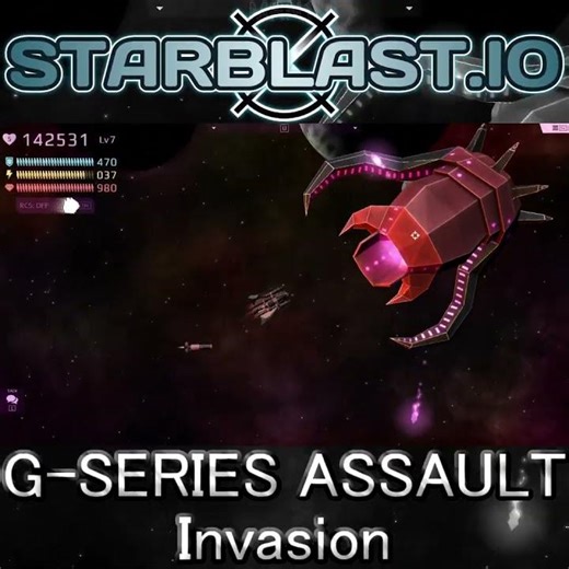 【STARBLAST.IO】 - G-SERIES Invasion - "This is the path I'm on!" - 20251118 #shorts