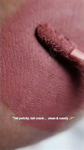 Velvet Matte from wardah memang best, tak melekit #velvetmatte #lipmatte