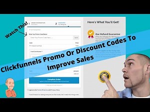 Adding Promo Or Discount Code In ClickFunnels For a 2 Step Order Form