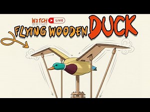 Building This DIY Kinetic Duck Sculpture is so Satisfying!