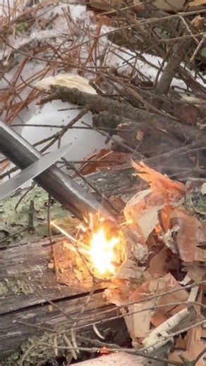 Ferro Rod Fire Starting