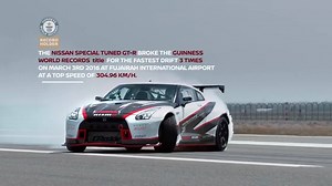 Nissan GT-R breaks the Guinness World Records title for the fastest drift. [NISMO] | JDM Society