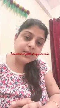 Transdermal patch form drugs