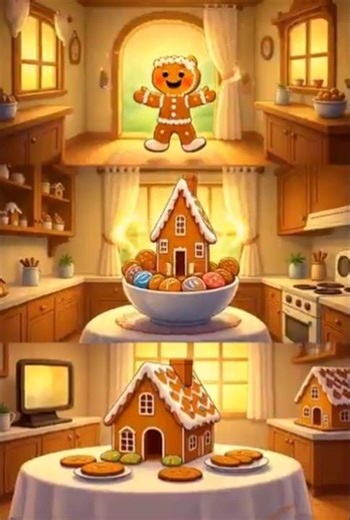 The Gingerbread Miracle 🍪✨ | Magical Short Story for Kids