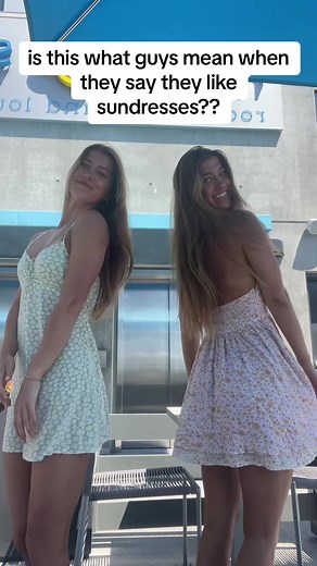 Sundress TikTok Trend: Backlit Maxi Dress Challenge