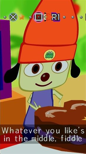 Parappa the rappa is a souls game #sony #ps1 #retrogaming