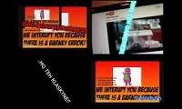 Mix of 4 videos from youtube : Sparta G.O.D Remix Quadparison