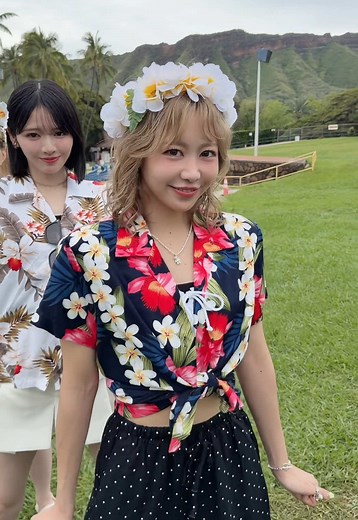 アロハシャツでハワイ満喫！