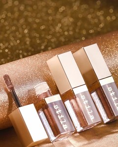 All that glitters is gifting gold, and the Eye Spy Glitter & Glow Liquid Eye Shadow Set from Stila Cosmetics *definitely* glitters. Which shade is your fave? https://seph.me/36GG115 | Sephora