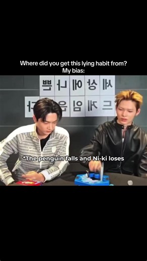 How can Ni-ki lie like that even if Jay saw it?😭😭 #ni_ki #jay #game #liar #fyp