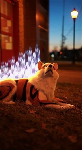 Real Growlithe Filmed at a Fire Station!