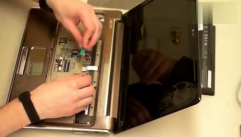 HP Pavilion DV4笔记本完成拆机清灰