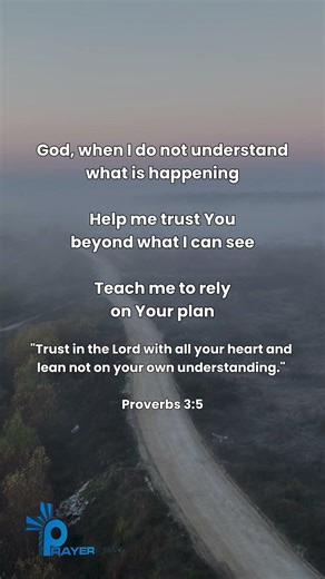 Trust God Even When Life Does Not Make Sense Right Now 🕊️ | Proverbs 3:5