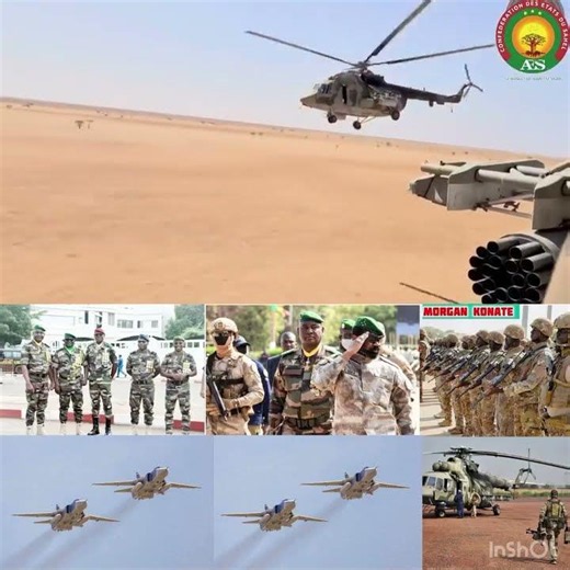 Patrouille de nos force armées avec les partenaires Russia cooperation Mali Russia 🇷🇺 AES 🇲🇱🇧🇫🇳🇪🇷🇺✍️