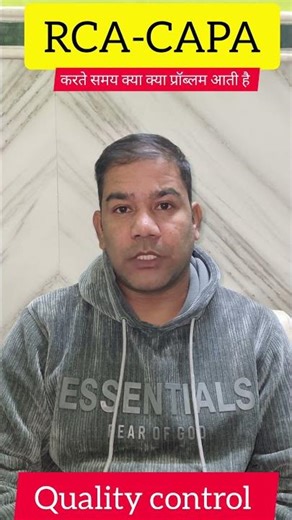 RCA-CAPA | Quality control |R D SIR |#NABL #QC