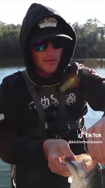 Catching a fish on a lego fishing lure 😂 #lego #legos #legofish #legofishinglure #diy #diyfishinglure #legodiy #fishing #fish #kickintheirbasstv