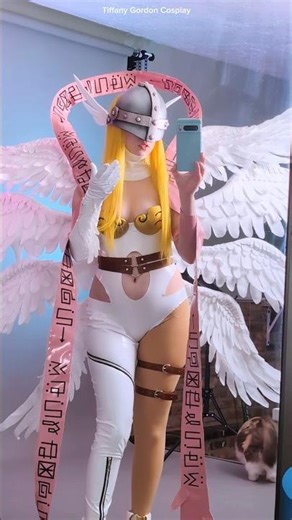 Finished Angewomon Cosplay from Digimon! #anime #cosplay #digimon