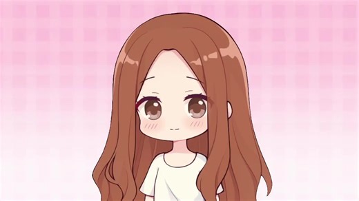 Brunette Girl Chibi Pngtuber Model for Twitch, Discord (digital Download) - Etsy