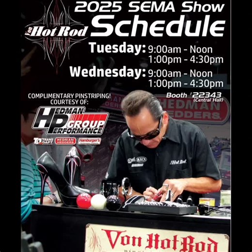 Von Hot Rod on Reels