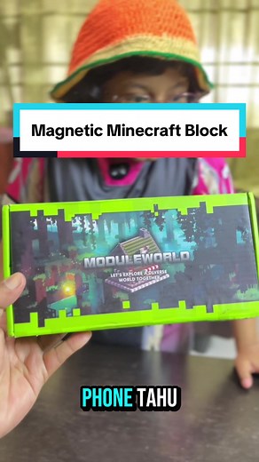 anak anak kuat main phone? beli ni jer bagi diorang main Magnetic Minecraft Block , ini salah satu langkah terbaik untuk anak anak kurangkan bermain phone tau 😘 Jom grab 1 gais #magneticminecraftblocks #magneticminecraft #minecraft #moduleworld #suhaibyusoff