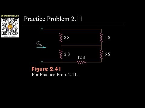 Practice Problem 2.11 - Fundamental of Electric Circuits (Sadiku) 5th Ed [English - Dark Mode]