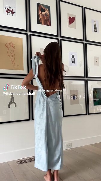 Elegant Summer Wedding Guest Dress Inspiration