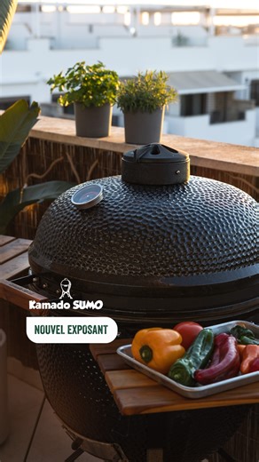 3.5K views · 3 comments | Les grills Kamado Sumo allient l'innovation scandinave à la tradition asiatique. Un gril en céramique multifonctionnel avec lequel vous pouvez fumer, griller, cuire et cuisiner toutes sortes d'aliments. Les possibilités sont infinies !  #BBQ #kamado #kamadosumo #grill #barbecue #food #foodlovers | Barbecue Expo | Facebook