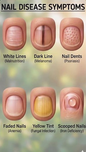 What Your Nails Say About Your Health – 6 Nail Disease Symptoms You Should Never Ignore