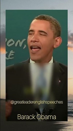 Barack Obama Speech On Success With subtitles #englishspeech #greatspeech #motivation