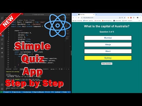 How to Build a Simple Quiz App in React - Step by Step Tutorial